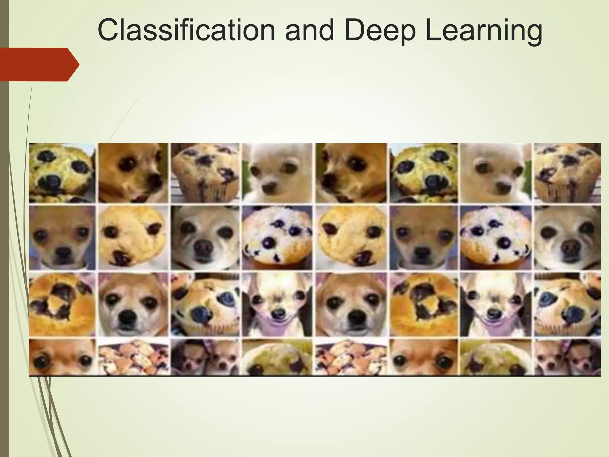 Classification and Deep Learning
 
