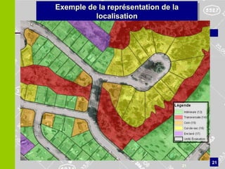 Exemple de la représentation de la
          localisation




                                          21
                                     21
 