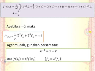 Apabila s = 0, maka




Agar mudah, gunakan persamaan:
 