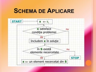 SCHEMA DE APLICARE
 
