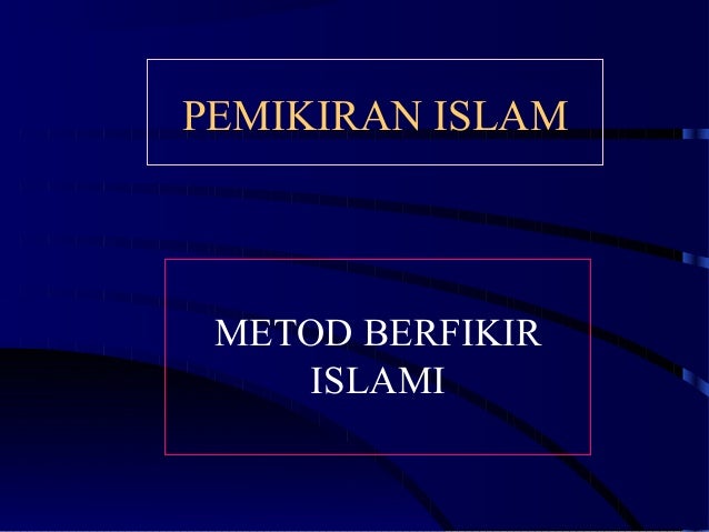 Metod Berfikir