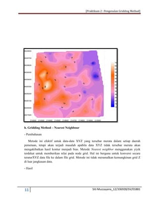 Metode Grid Metode gridding-pada-software-surfer | PDF