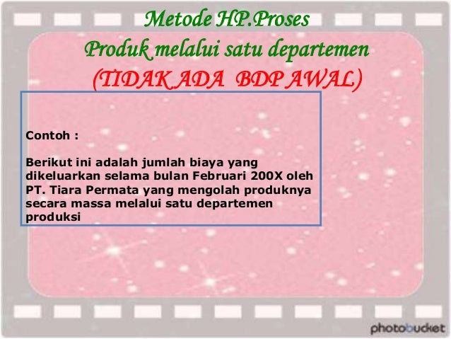Metode harga-pokok-proses