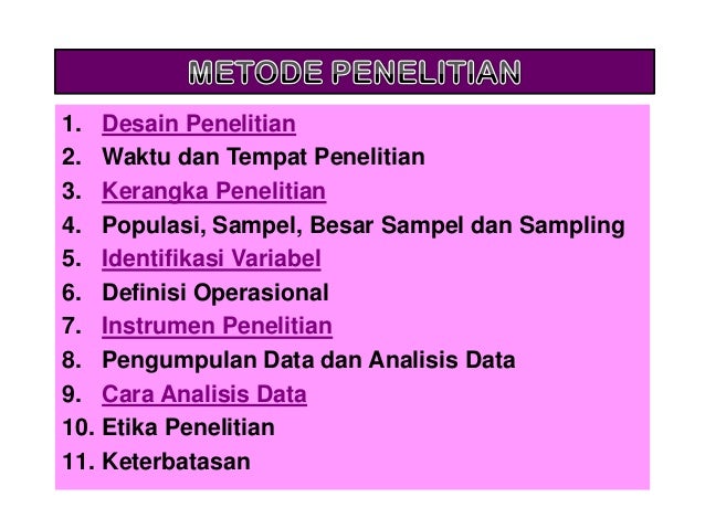 Metode Penelitian Kebidanan