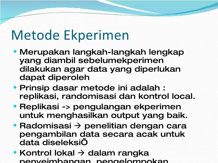 Metode Dan Desain Riset
