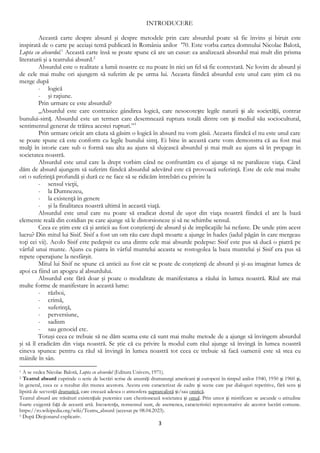 METODE DE ÎNFRÂNGERE A ABSURDULUI SAU DESPRE ORIGINILE DEMONICE ALE ...