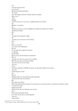 METODE DE ÎNFRÂNGERE A ABSURDULUI SAU DESPRE ORIGINILE DEMONICE ALE ...