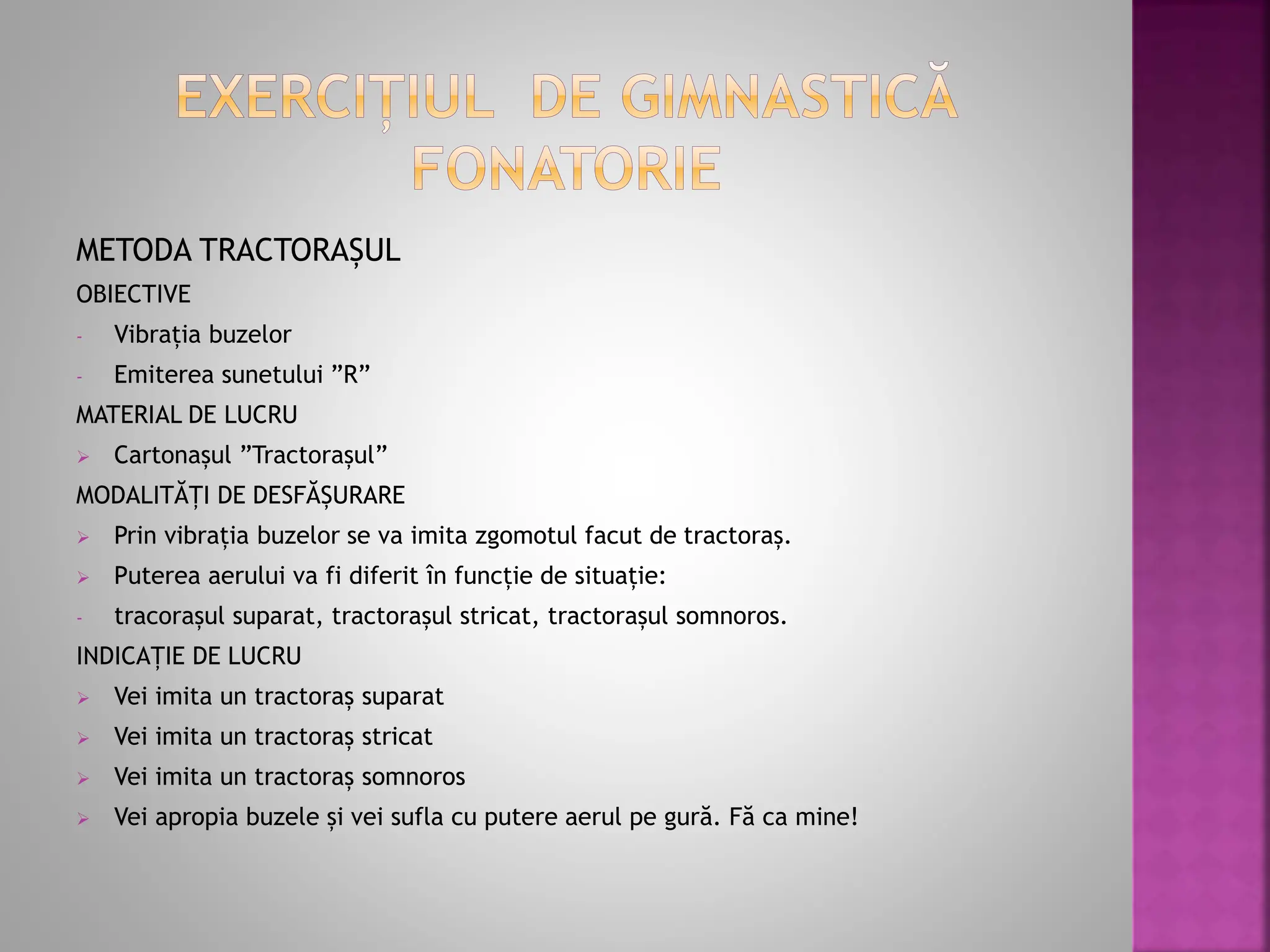 Mapa Sunetului R Metode distractive de corectare a sunetului -R.pptx