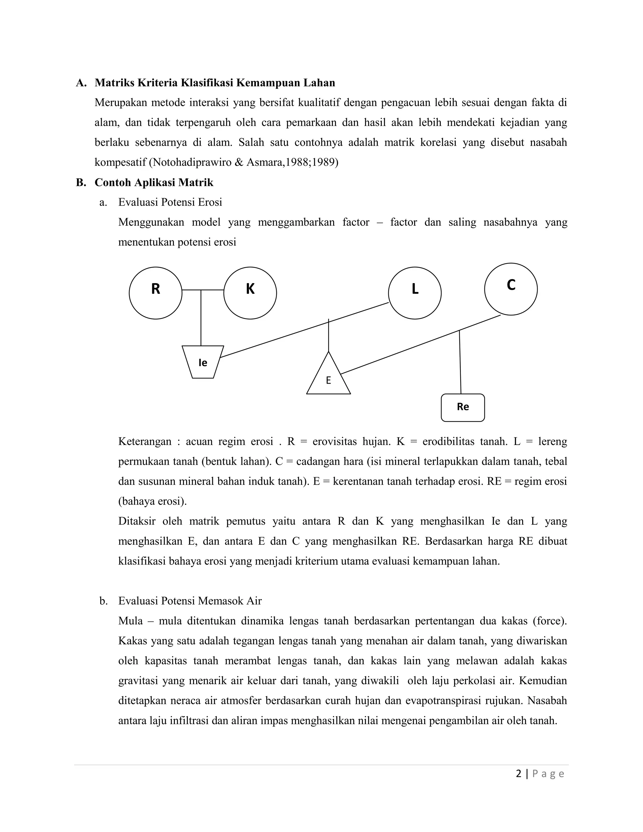 Makalah_44 Metode matriks klasifikasi kemampuan lahan | DOCX