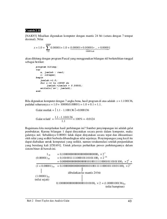 Metode Numerik Rifqi Ikhwanuddin Com