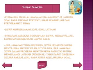 MENU
Tahapan Penyajian