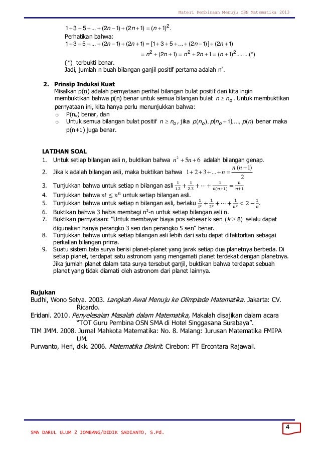 Metode Pembuktian Matematika