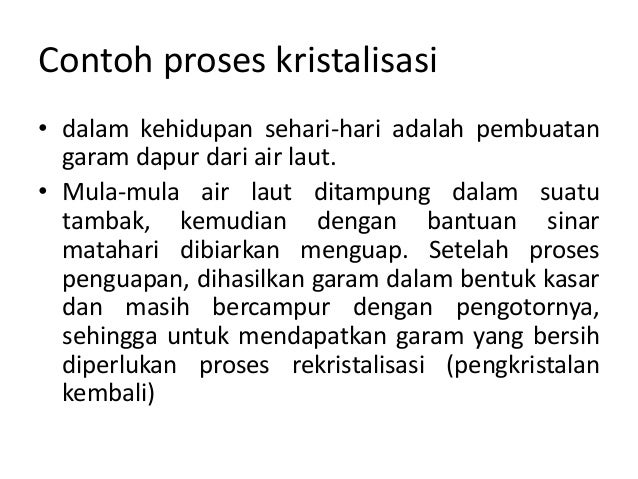 Metode pemisahan