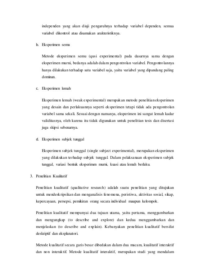 Metode Penelitian
