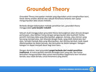 Metode Penelitian Kualitatif Untuk Studi Ilmu Komunikasi | PPTX
