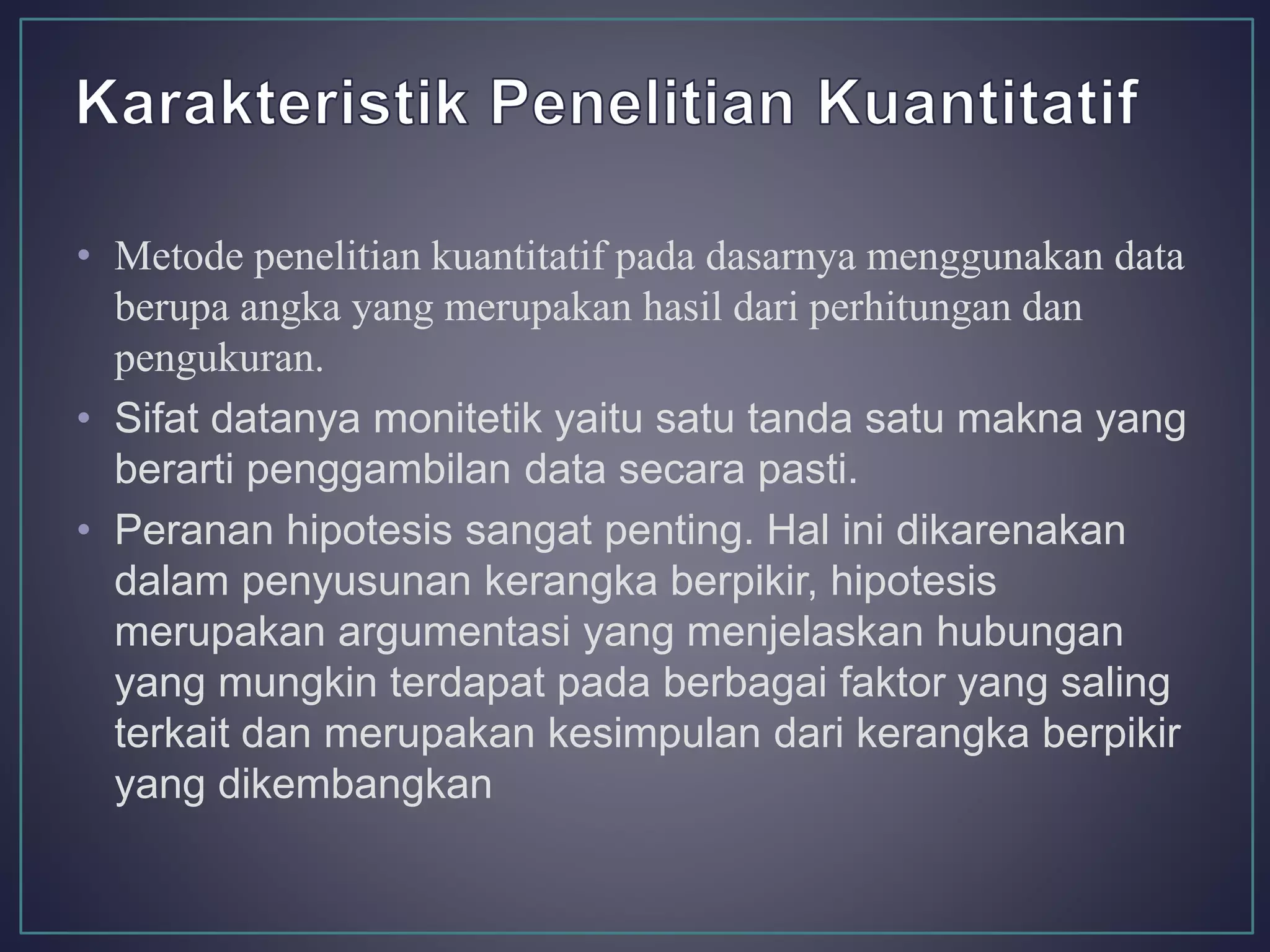 PPT Metode penelitian kuantitatif | PPT