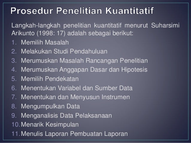 Ppt Metode Penelitian Kuantitatif