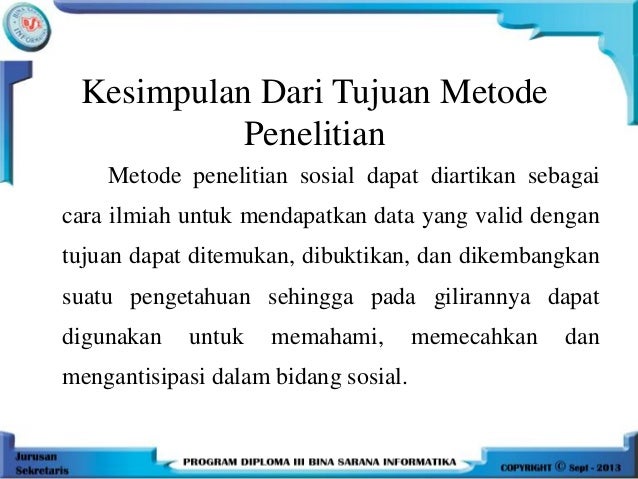 Penelitian Sosial