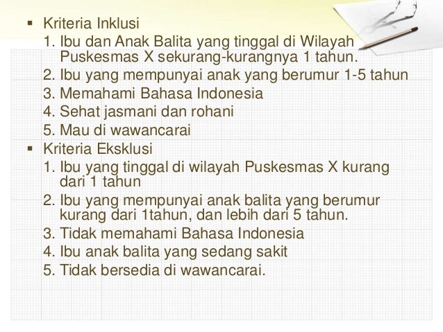 Metode pengambilan sampel