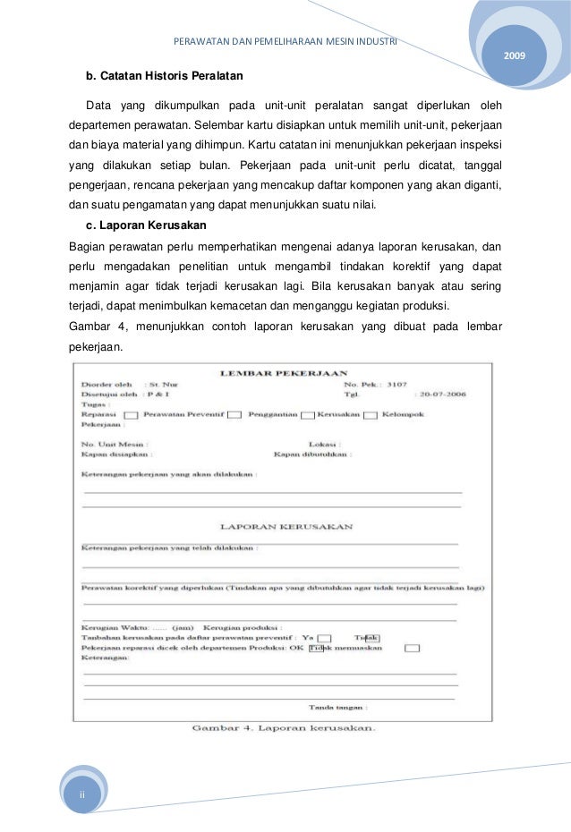 inspeksi mesin Metode perawatan mesin inspeksi mesin Metode perawatan mesin