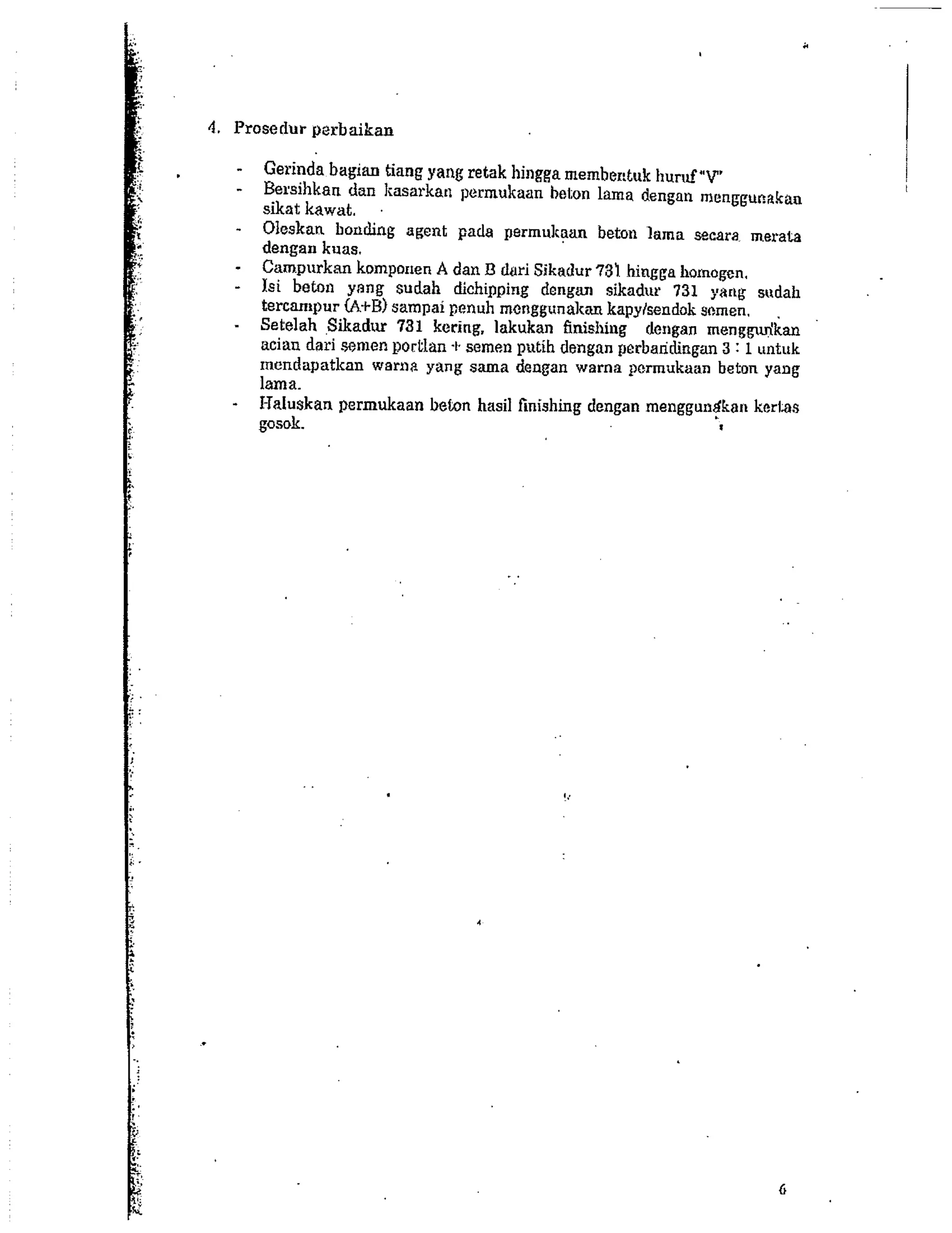 Metode perbaikan tiang pancang