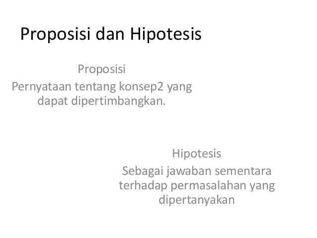 Contoh Hipotesis Riset - James Horner Unofficial