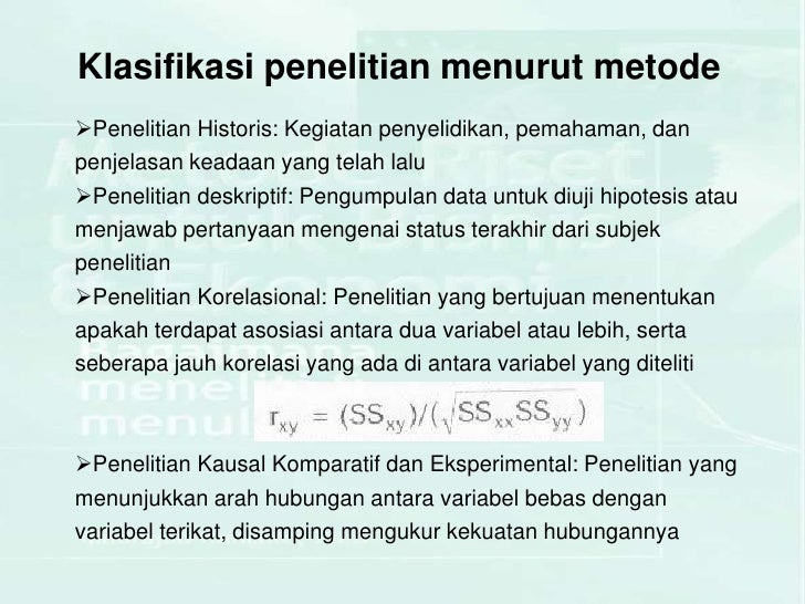 Metode riset utk bisnis & ekonomi Metode riset utk bisnis & ekonomi