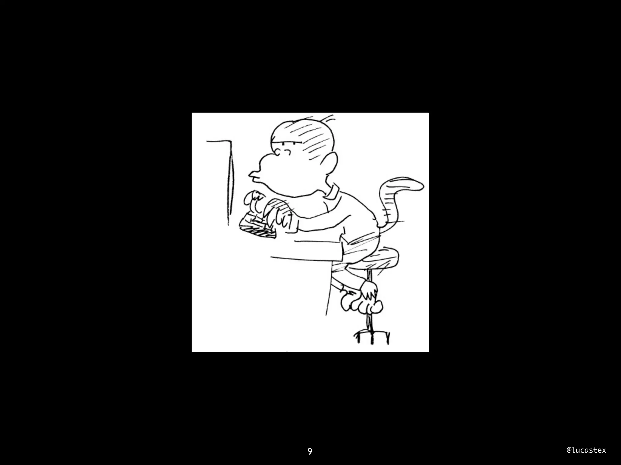 9   @lucastex
 