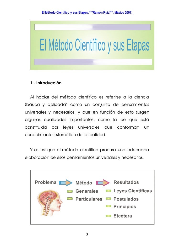 Mtodo Cientfico Qu Es Etapas Ejemplos Y Pasos