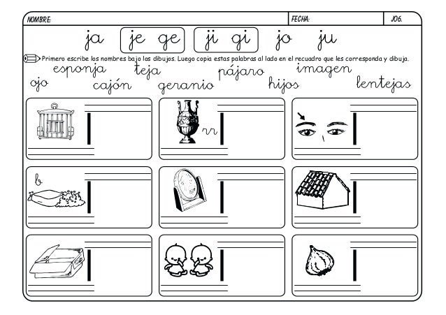 juguetes con la letra j