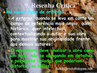 2. Tipos de Documentos CientíficosMais alguns tipos de documentos: