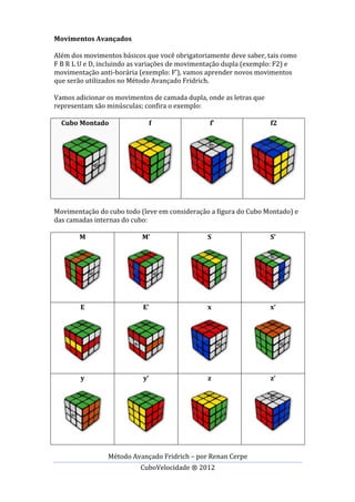 Fórmulas Básicas - CuboVelocidade