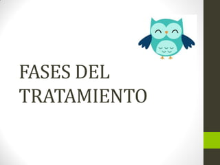 FASES DEL
TRATAMIENTO
 