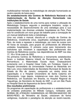 Historia Metodo canguru