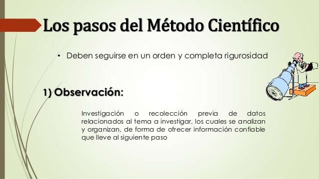Metodo cientifico