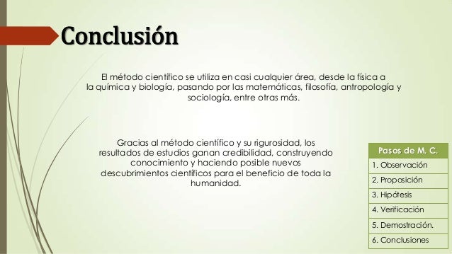 Metodo cientifico