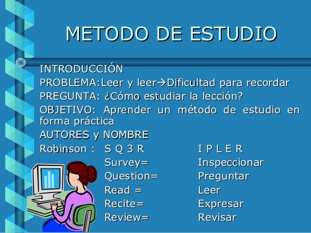 Metodo de estudio
