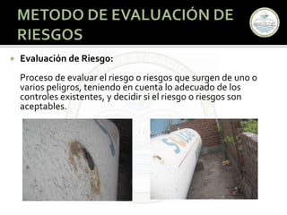 MÉTODO DE EVALUACIÓN DE RIESGOS