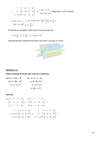 Me To Do Gauss Metodo de gauss | PDF