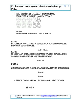 Metodo george polya | DOCX