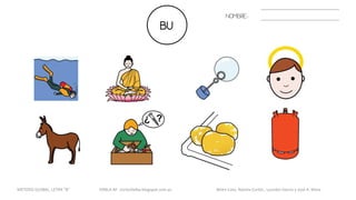 BU
NOMBRE:
METODO GLOBAL, LETRA “B“ HABLA-M cortes0alba.blogspot.com.es Belén Caro, Natalia Cortés , Lourdes García y José A. Mora
 