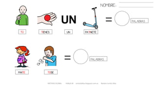 METODO GLOBAL HABLA-M cortes0alba.blogspot.com.es Natalia Cortés Alba
PALABRAS
TÚ TIENES UN PATINETE
PALABRAS
MAITE TOSE
NOMBRE:
 