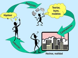 Hechos, realidad
Teorías,
leyes,
modelos
Hipótesi
s
 