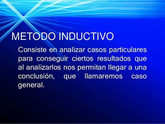 Método inductivo 3