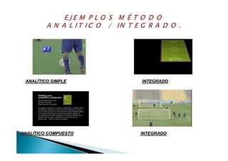 ANALANALÍÍTICO SIMPLETICO SIMPLE
ANALANALÍÍTICO COMPUESTOTICO COMPUESTO
INTEGRADOINTEGRADO
INTEGRADOINTEGRADO
 