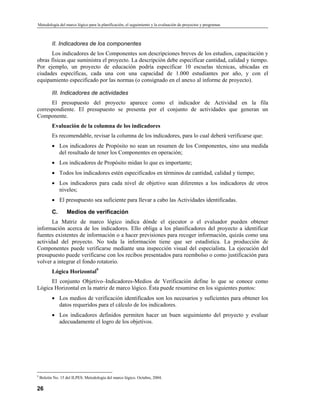 Metodología del Marco LóGico