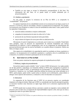 Metodología del Marco LóGico