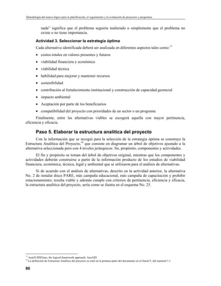 Metodología del Marco LóGico