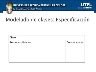 Clase Responsabilidades Colaboradores 