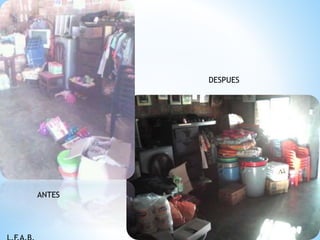 DESPUES
ANTES
 